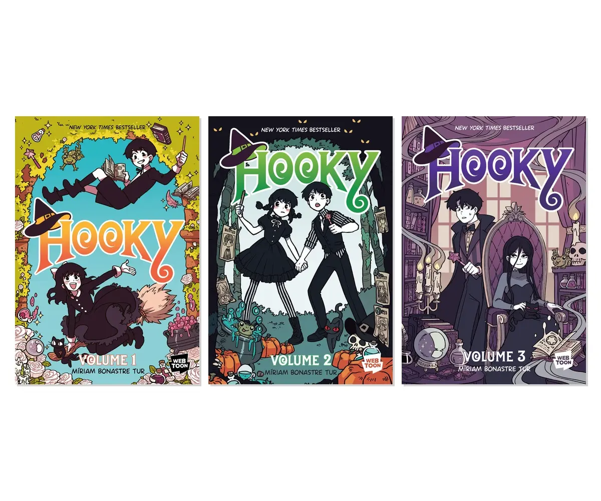 Hooky Vol. 1-3 3-Book Graphic Novel Bundle Set - Paperback