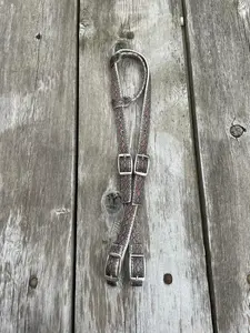 Snake Print Design Nylon One Ear Headstall