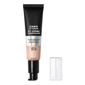 Camo CC Cream, SPF 30 Color-Correcting Medium-To-Full Coverage Face Foundation, Delivers An Airbrushed Finish, Vegan & Cruelty-Free, Fair 125 C