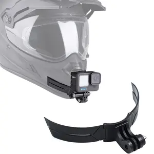 Motorcycle Helmet Chin Stand Mount Holder Full Face Holder for GoPro 13 12 11 10 9 8 DJI Action 6 5 NANO Action Camera Accessory