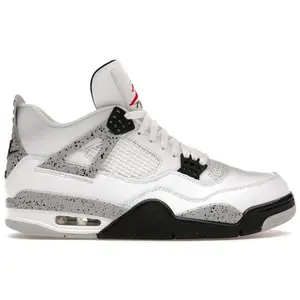 Jordan Men's 4 Retro White Cement (2016) Basketball Shoes, from StockX