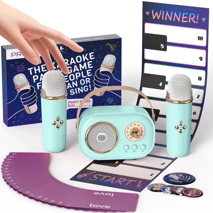 Blue(2 Mics)+Board Game