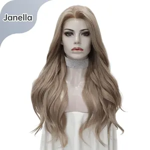 IMstyle Janelle bubble tea blonde 26inches with wavy hairstyle 13*4 lace front wigs NH40t0-C220(13*4)