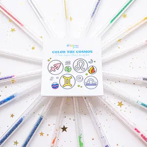 Color the Cosmos Mini Coloring Book - 3x3 Inch Coloring Book for Adults, Zodiac, Astrology, Crystals & Constellations