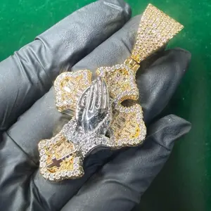 Praying Hands Cross