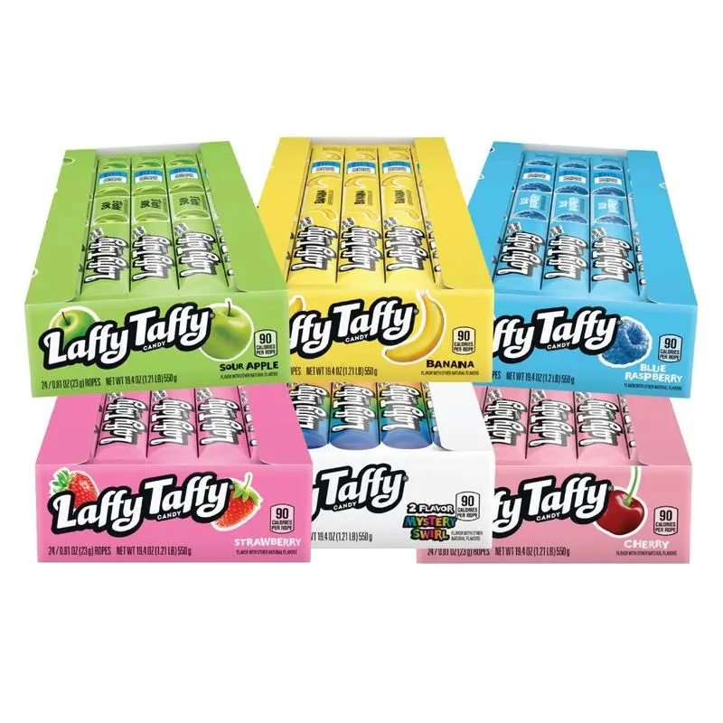 Laffy Taffy Ropes – 24 Count (0.81oz Each) | Chewy, Sweet & Fun! Laffy Taffy Ropes – 24 Count (0.81oz Each) | Chewy, Sweet & Fun!