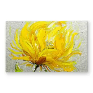 212 MAIN Polyester Loop Flower Motif Door Mat (CODM2134FCD8RX) - 21x34 in. Standard Size, Yellow Fluffy Bright Color Colored Design Doormat, Indoor-Outdoor Home Decor with Whimsical Look, Bright Color Doormats, Colored Design Doormats