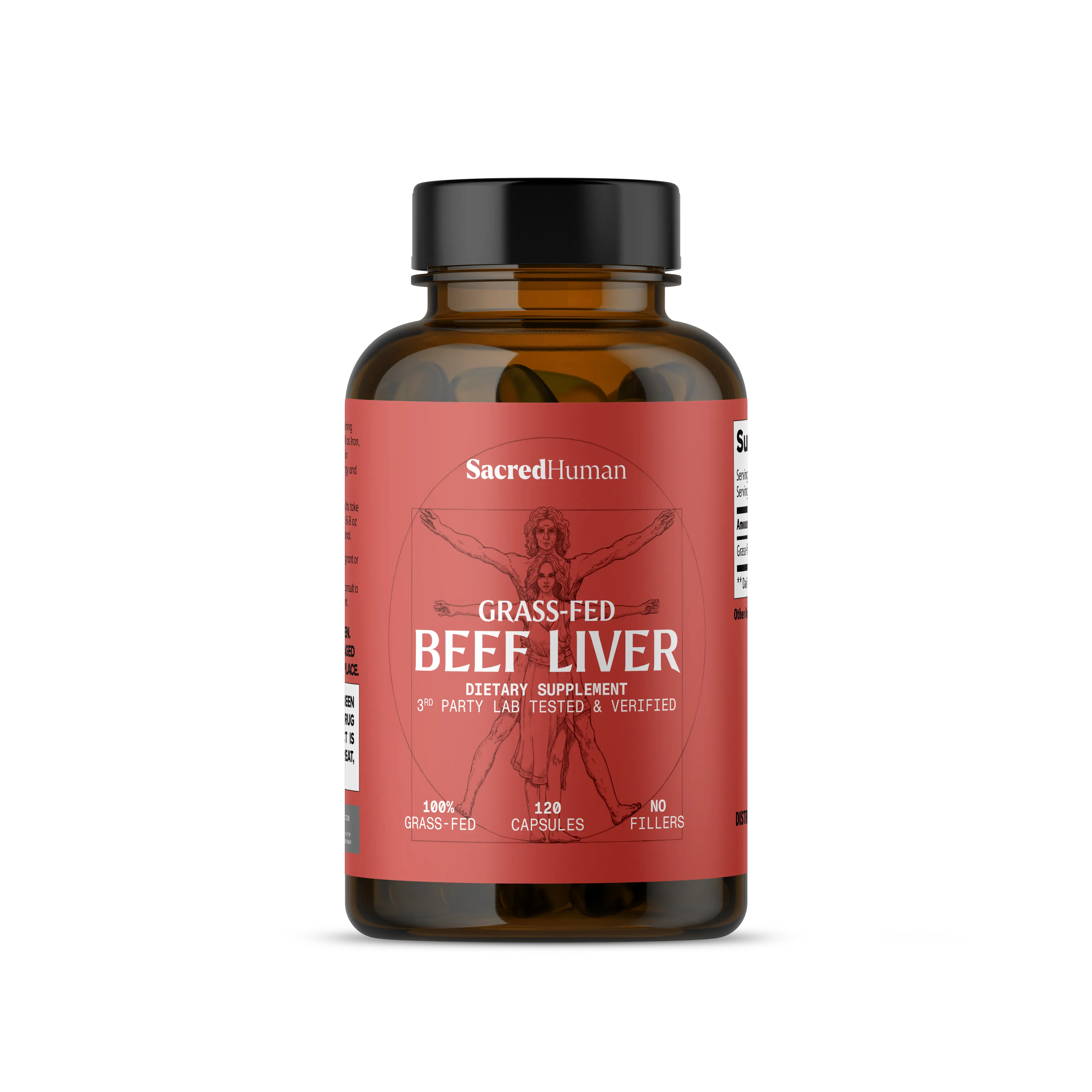 SacredHuman - Grass Fed Beef Liver
