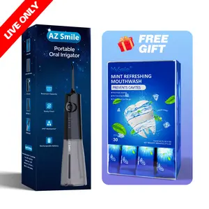 Livestream Special - Buy 1 Get 1 Free-Cordless Portable Oral Irrigators+ Portable Mouthwash(Pack of 30)