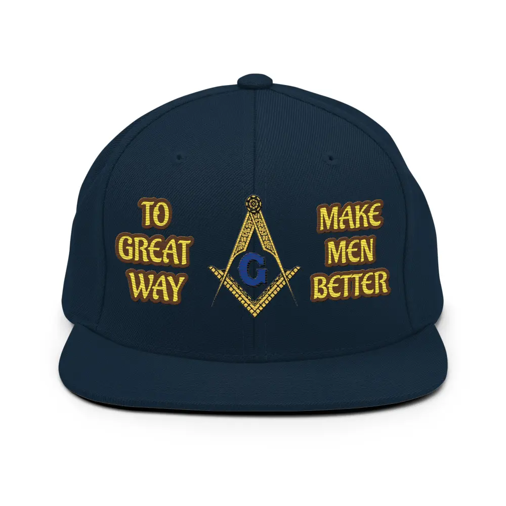 Masonic Snapback Hat
