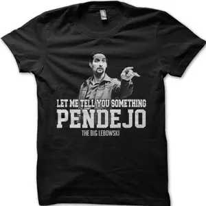 Big Lebowski Jesus Quintana Pendejo Dude Tshirt, Retro Vintage Tee, Graphic tee, Fashion Cotton, Streetwear, Full Colors, For Men, For Women  Unisex Classic