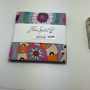 Free Spirit Collective Charm Pack Quilting Fabric Squares - 42 Pcs, 5in x 5in Soft Fabric for Craft Projects, SKU  0299  K. Fassett
