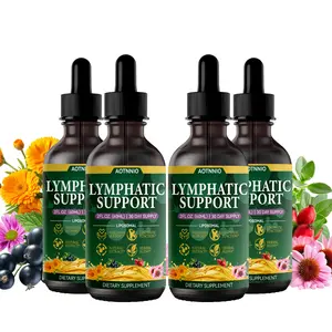 Herbal Lymphatic Drainage Liquid Drops | Supports Cleansing and Immune Wellness | Featuring Echinacea Root, Elderberry, Plantain Leaf, Blue Vervain, Yarrow Flower & Thyme Leaf | 2 FL OZ | DealsForYouDays