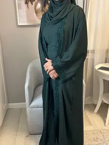 Nahar Abaya - Emerald Green