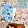 Fantasy Themed Sticker Book, 800+ Romantic Decorative DIY Stickers, Art Stickers for Phone Case, Water Bottle & Diary, Aesthetic Journal Sticker Pack