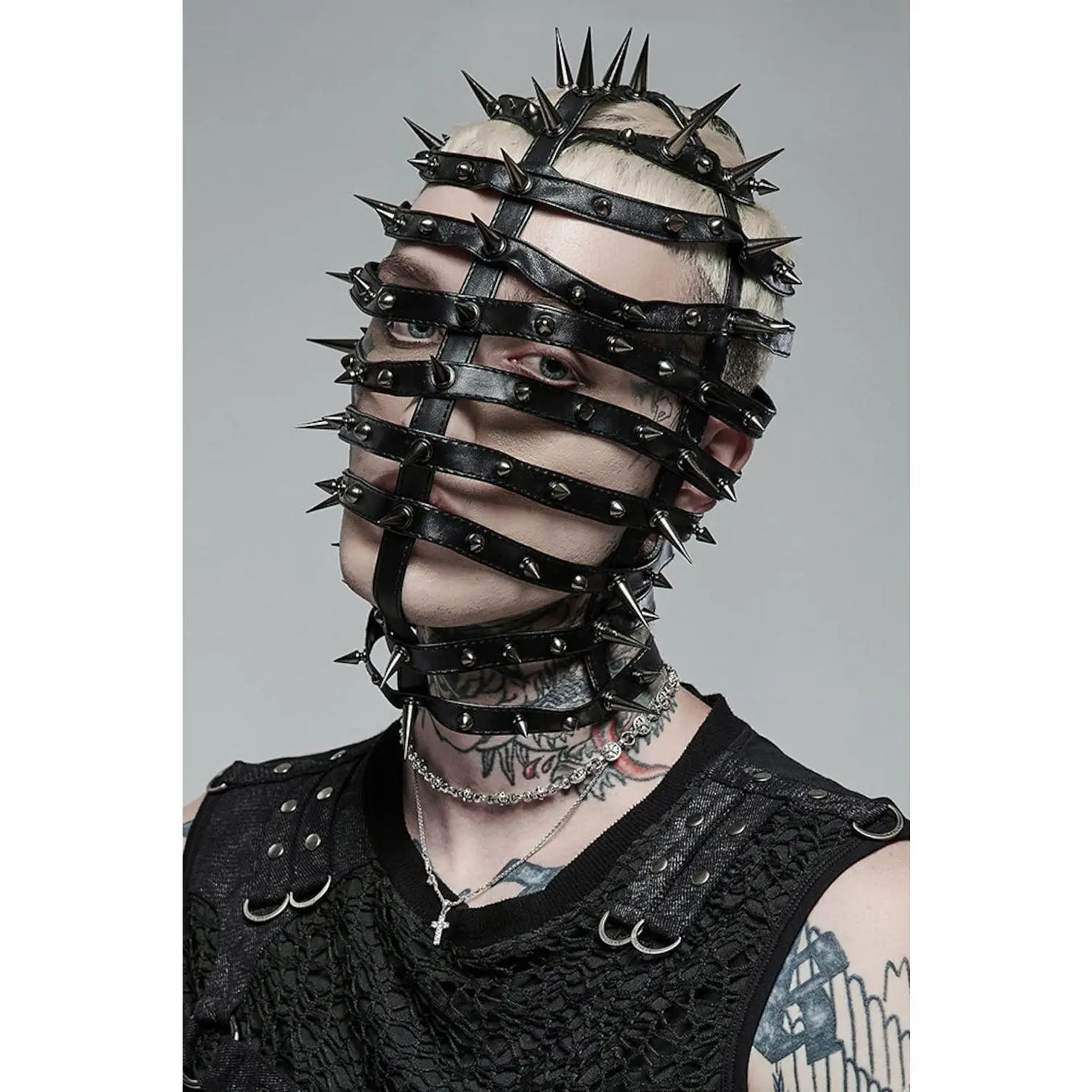 Leatherface Spiked Face Mask