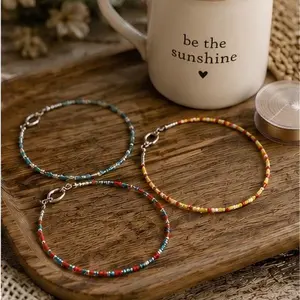 Morse Code Anklet - Customized