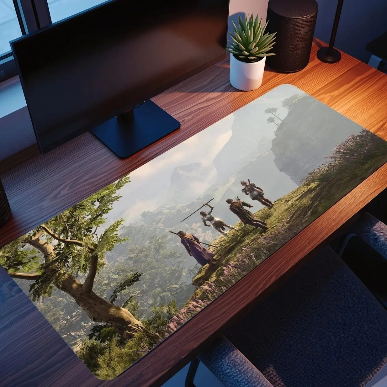 Baldur's Gate Gaming Mouse Pad: Spill-Resistant, Ultra-Smooth Surface