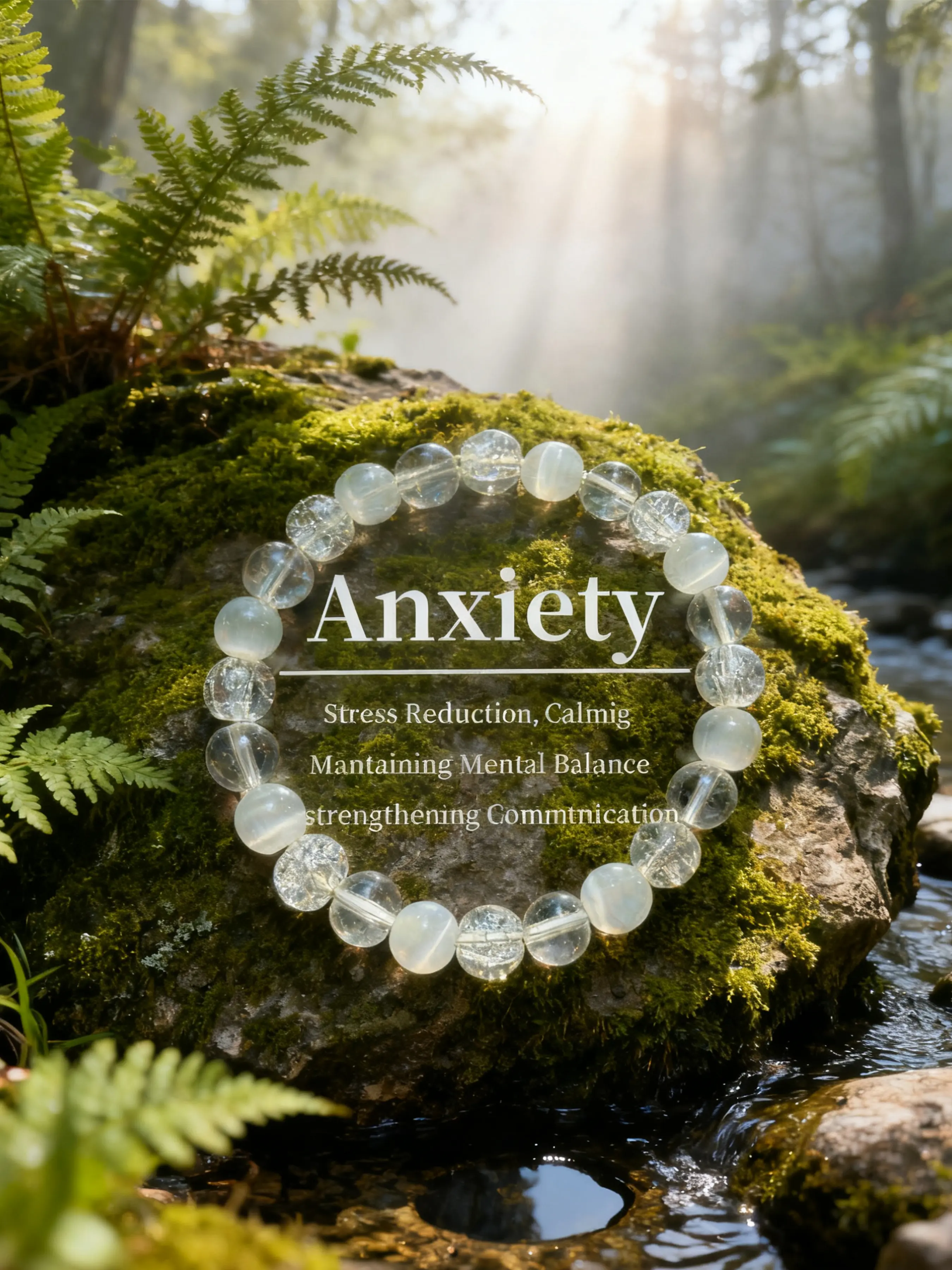 Crystal Cat Eye Bracelet, Dainty Crystal Bracelet, Clear Anxiety Relief, Agate Stress Reduction, Dual Stone Calms Mood, Casual Daily Wear, Perfect Gift, Healing Crystal Bracelet, Luminous Bracelets, Bracelets Jewelry, Bracelet Style