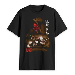 Star Wars Men's Short-Sleeve Galactic Battle Graphic Print T-Shirt, Menswear T-Shirt