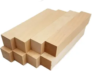 Basswood Carving Blocks - 1" x 1" x 6" (8 Pcs) Basswood Carving Blocks - 1" x 1" x 6" (8 Pcs)