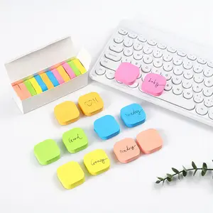 12 Pack Mini Square Sticky Notes – 1200 Sheets Self-Adhesive Memo Pads,  1.46 x 1.46 Inch Sticky Notes for Office, School & Book Index