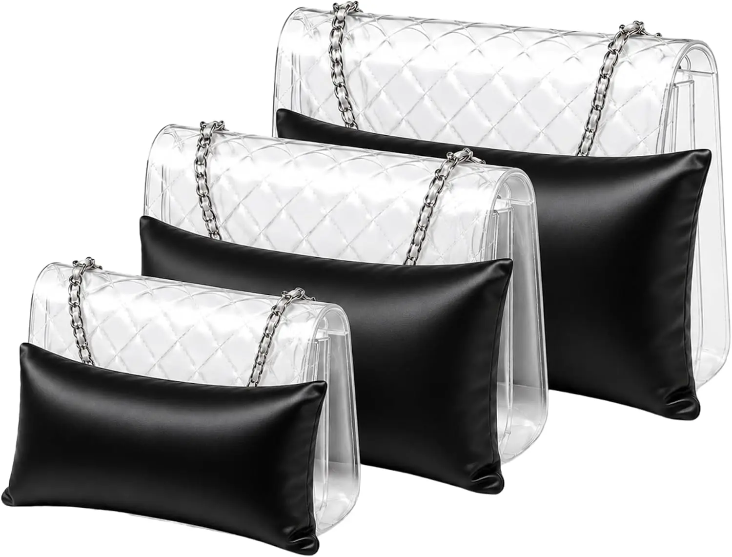 Luxury Purse Pillow Set (3 Piece) | Handbag Pillow Inserts for Designer Bags