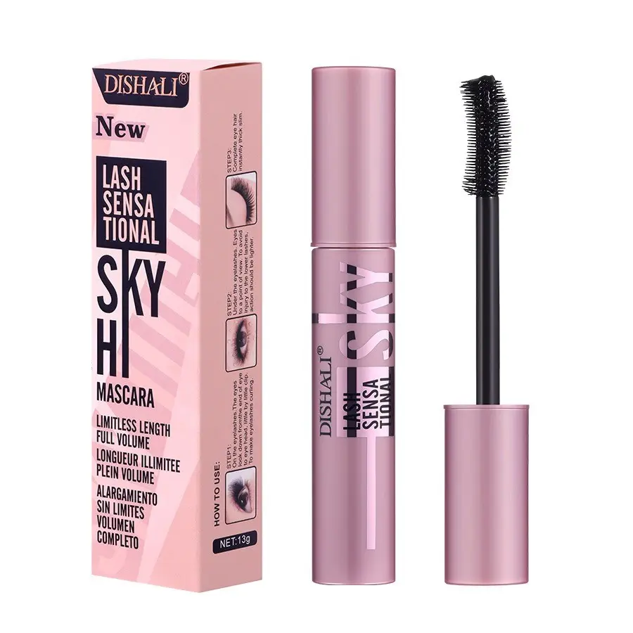 Curl Waterproof Long-Lasting Voluminous Lengthening Curling Mascara, Enhances Volume & Separates Lashes, Perfect for Daily Use, Makeup Essentials, Volumizing Mascara