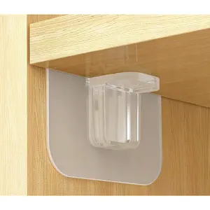 12 Pack Shelf Support Peg Self Adhesive Shelves Clips Strong Partition Pin for Kitchen Cabinet Book Shelves Closet Brackets Clapboard Layer