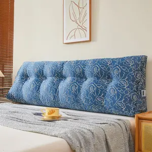 New Luxury Triangle Backrest Pillow, 7 Sizes Available, Multi-Functional, Side Pocket Design, Detachable Buttons, All Seasons Use