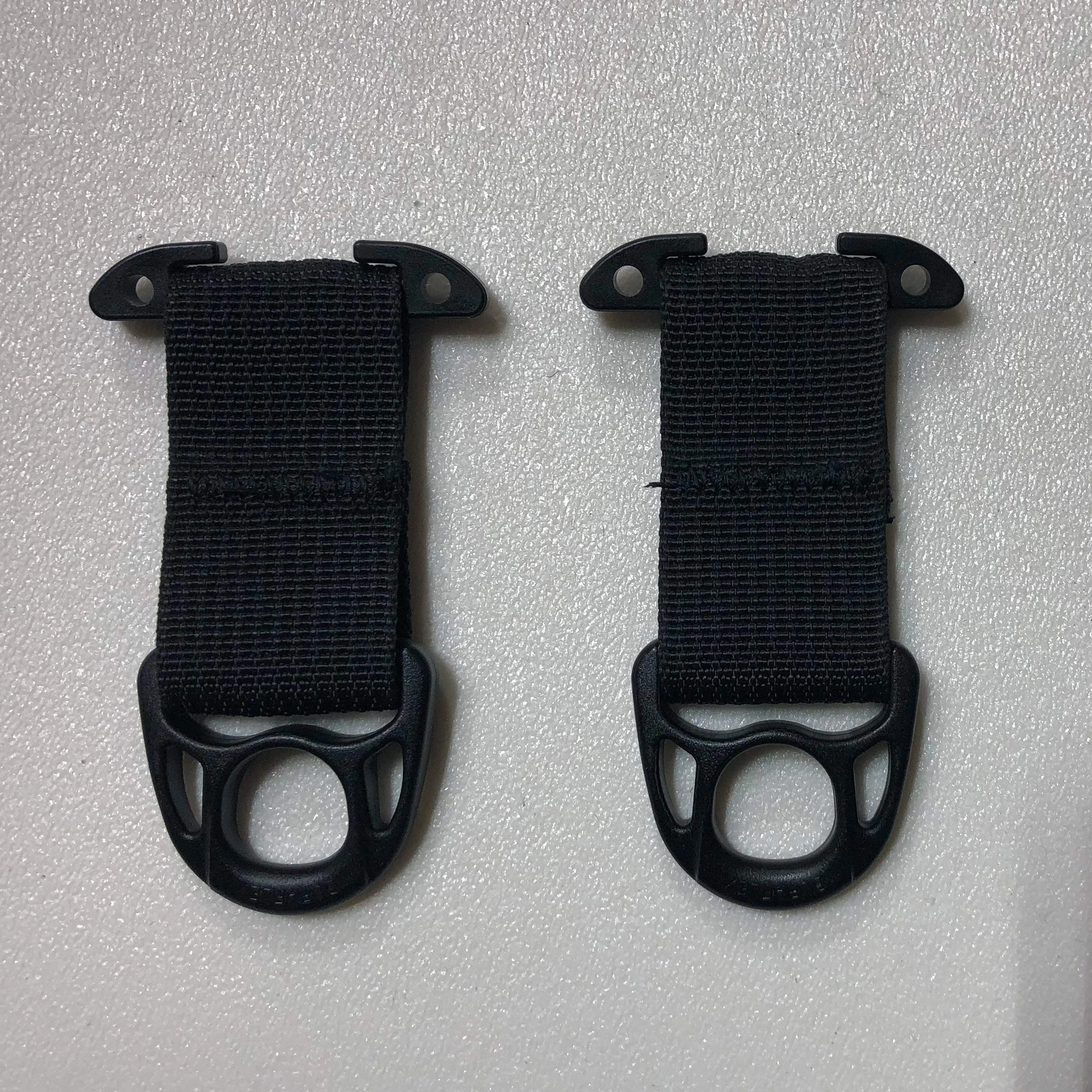 MOLLE Attachments by Bartact - PALS/MOLLE Acetal T-Bar w/ Heavy Duty D-Rings (pair of 2)