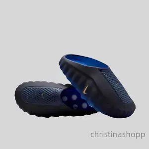 Fashionable, Trendy, Comfortable, Snug-Fit Padded Slippers Unisex Style Black-Blue