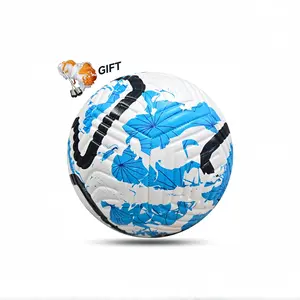 Premium PU Leather Size 5 Soccer Ball, Machine-Stitched Wear-Resistant Football, Ideal for Training & Daily Use, Thoughtful Gift for Boys