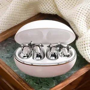 Earphone Clips Suitable for Freeclip Earphone Diamond Buckle Women Black Star Earphone Buckle Sweet Cool Earrings Accessories