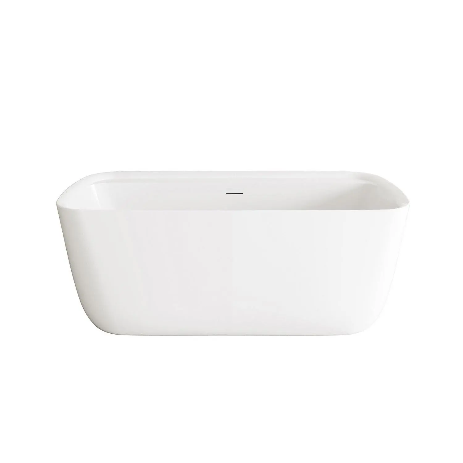 Calum Soaking Bathtub Glossy White