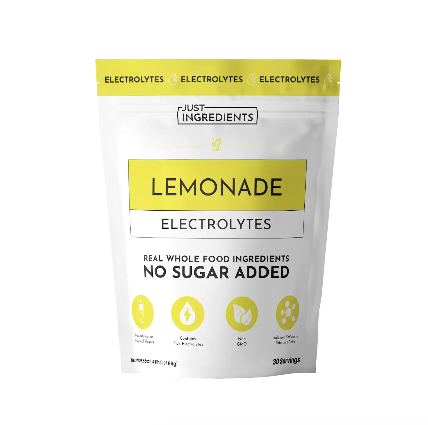 Just Ingredients Lemonade Electrolytes [30 Servings]