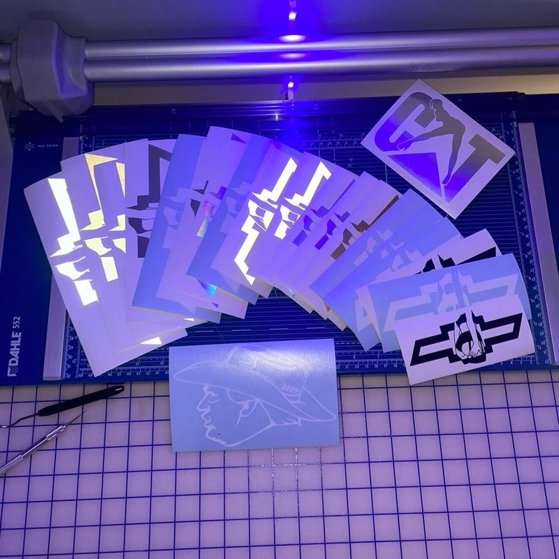 Chevy girl car decal