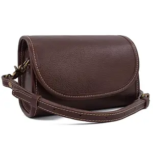Small Genuine Leather Crossbody Bags for Women Over the Shoulder Handbags with Adjustable Strap Small Real Leather Retro Purses for Women Vintage Street Style Bags for Shopping and Travel Fashion Accessories crossbody bag crossbodybagwomen shoulder purse