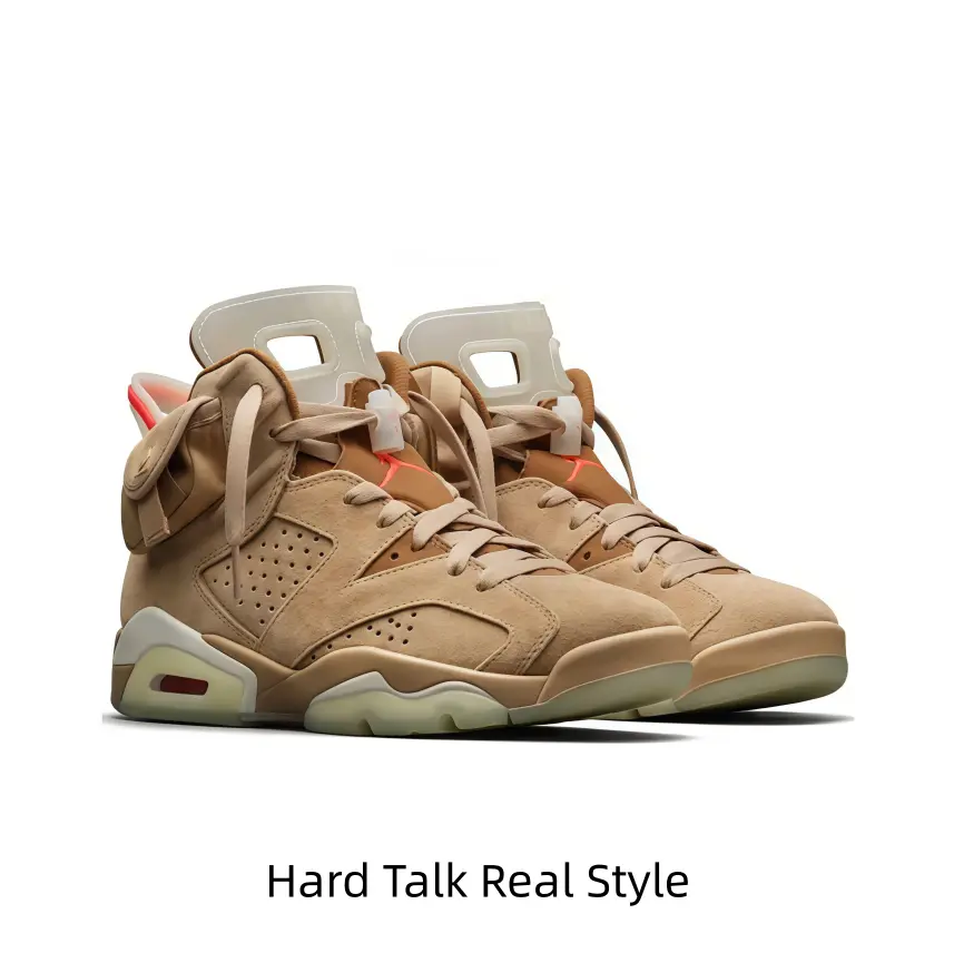 Earthy Khaki Suede High-Tops With Translucent Tongue, Infrared Red Heel Accent, And A Hidden Smiley Face On The Midsole — Designed For A Rugged, Streetwear-Ready Look That Pops Against Denim Or Cargo Outfits