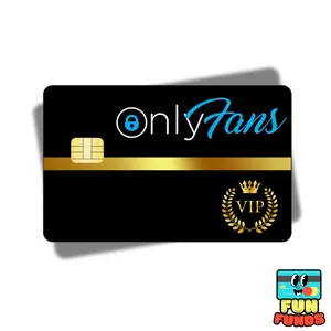Only Fans VIP Credit Card Skin - Vinyl Sticker for debit cards, Waterproof, Glossy or Holographic - Easy to apply - Funny Debit Card Sticker credit card trendy sticker
