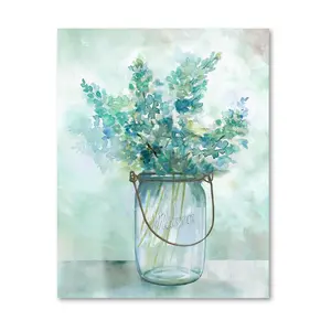 Courtside Market Bluebonnet Retreat 16x20 Canvas Wall Art