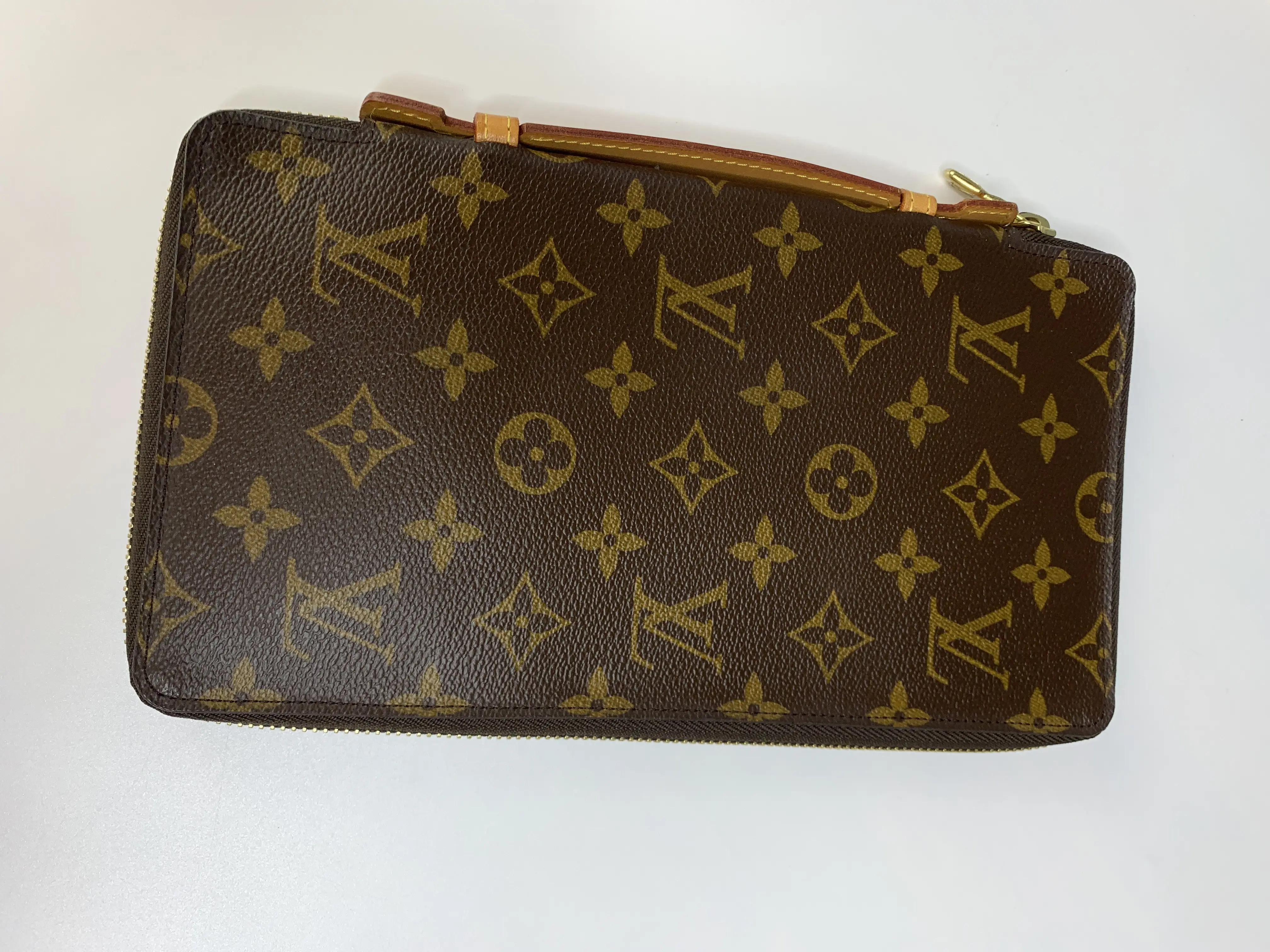 Pre-owned Louis Vuitton leather Small Leather Goods Travel Organizer