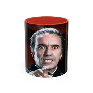 DRACULA Hammer Films Accent Coffee Mug, 11oz