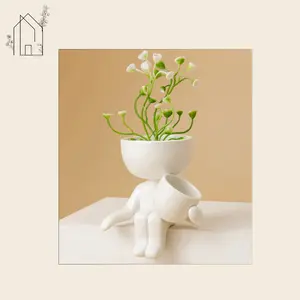 Double Double: Cute Body Shaped Succulent Pot