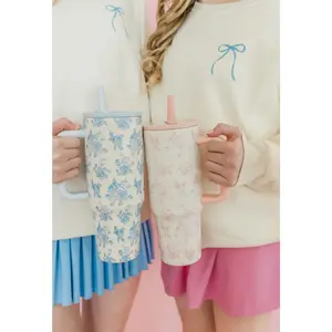 Floral Blooms 40oz. Tumbler