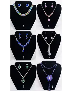Elegant Crystal Jewelry Sets – 6 Styles