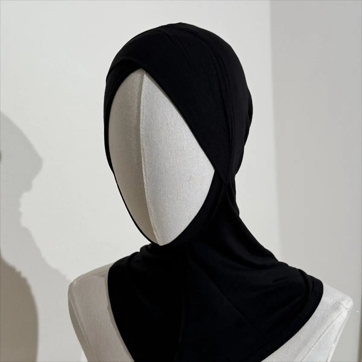 Girls Hijab Set in Ultra-Soft Modal Jersey - Adjustable Turban with Breathable, Stretchy Inner Cap for Casual Wear, 1 Size, One Size