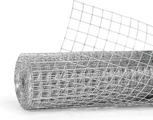 Fencer Wire 10 Gauge Galvanized Welded Wire Fence, 2" x 2" Opening Mesh, Multiple Sizes