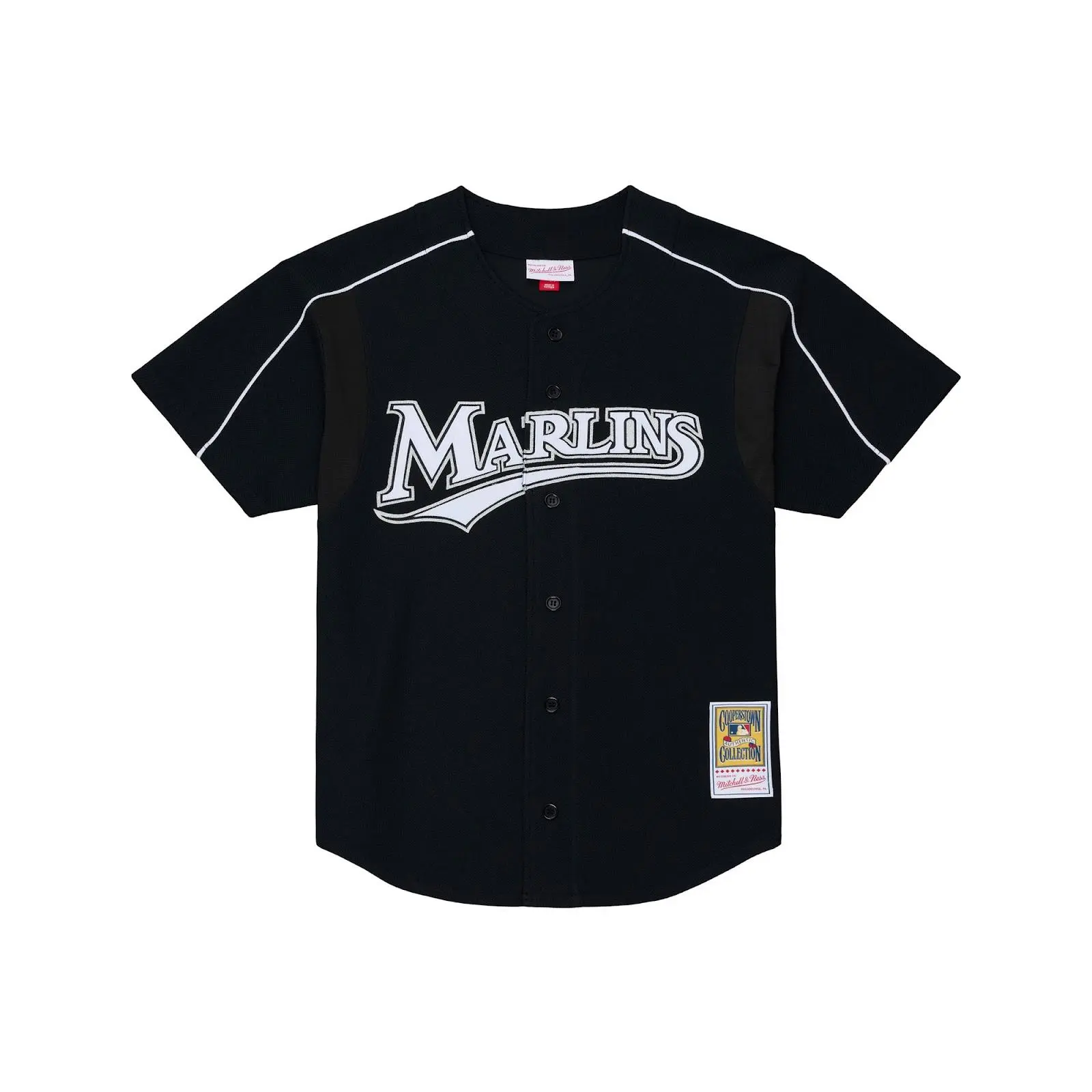 Miguel Cabrera Florida Marlins 2003 Black Authentic Batting Practice Jersey MLB Throwback Baseball Cooperstown Fan Gear Mitchell & Ness
