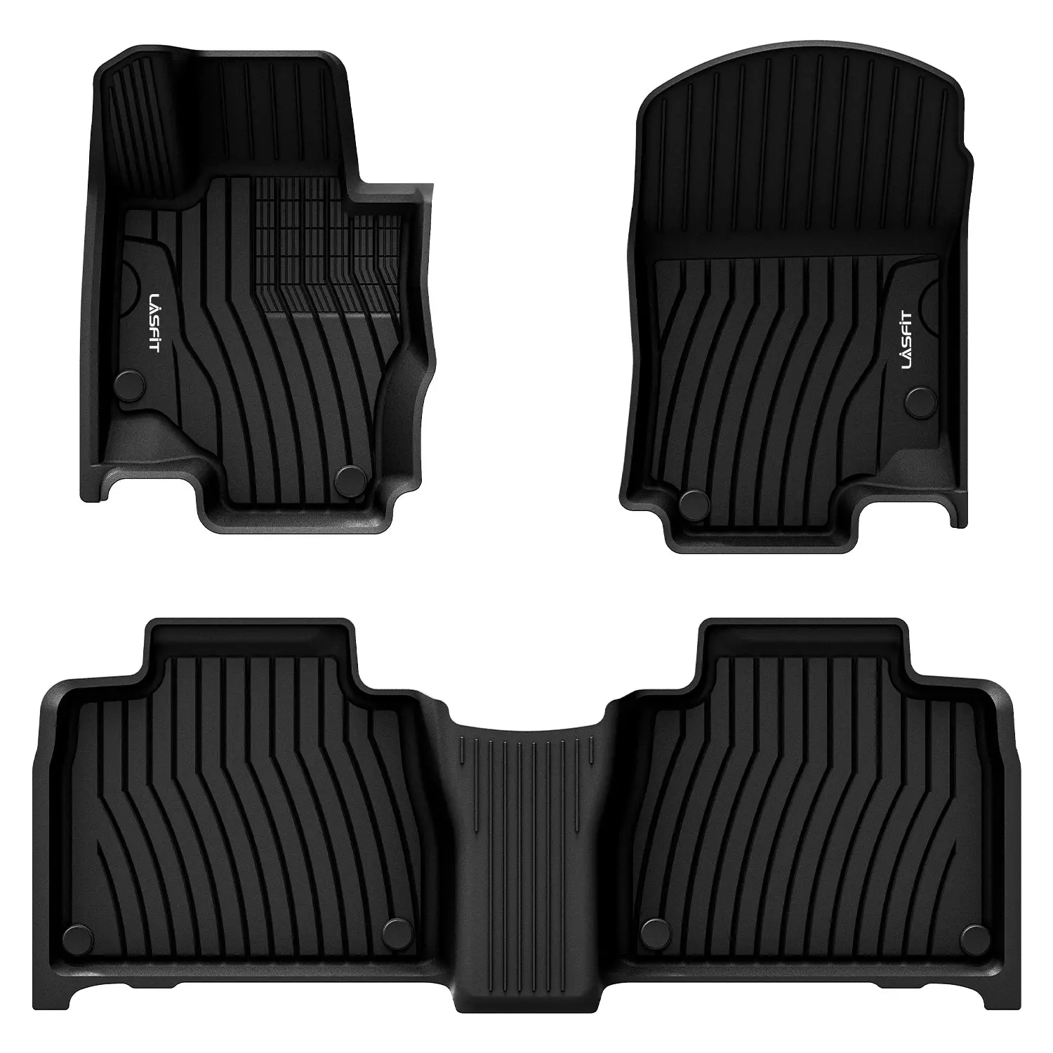 Lasfit Floor Mats & Cargo Mat for 2020-2026 Mercedes-Benz GLE-Class - Does Not Fit Coupe, Automotive Car Interior Accessories, Mat Floor Mats